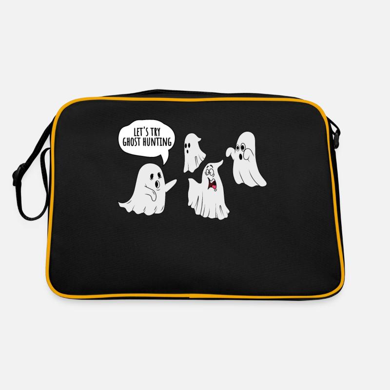 Ghost Hunt Nice Ghosts Creepy Halloween Retro Bag