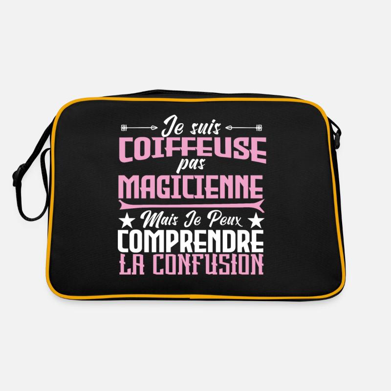 je suis Coiffeuse pas magicienne Sac Retro