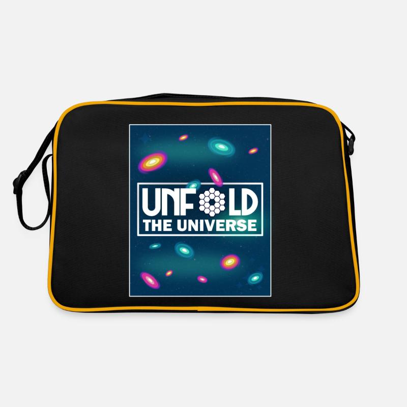 ENTFALTE DAS UNIVERSUM Retro Tasche
