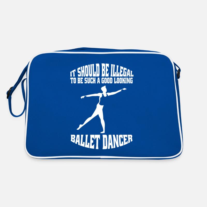 Ballet Gift Dance Dancer Ballerina Dance Class Retro Bag