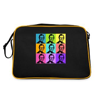 King Charles Colours - Retro Bag - black/gold - Back