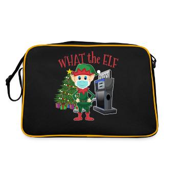 Ce que l’Elfe - Elfe avec masque et pompe à essence - Sac Retro - noir/or - Dos