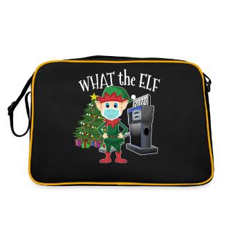 Elfe avec masque Gaz cher Ce que l’Elfe - Sac Retro - noir/or - Dos