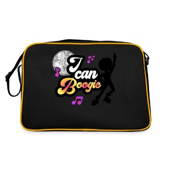 | de vêtements Funk Costume vintage des années 70 pour la musique soul - Sac Retro - noir/or - Dos