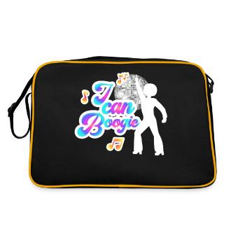 | de vêtements Funk Costume vintage des années 70 pour la musique soul - Sac Retro - noir/or - Dos