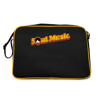 | de vêtements Funk Costume vintage des années 70 pour la musique soul - Sac Retro - noir/or - Dos