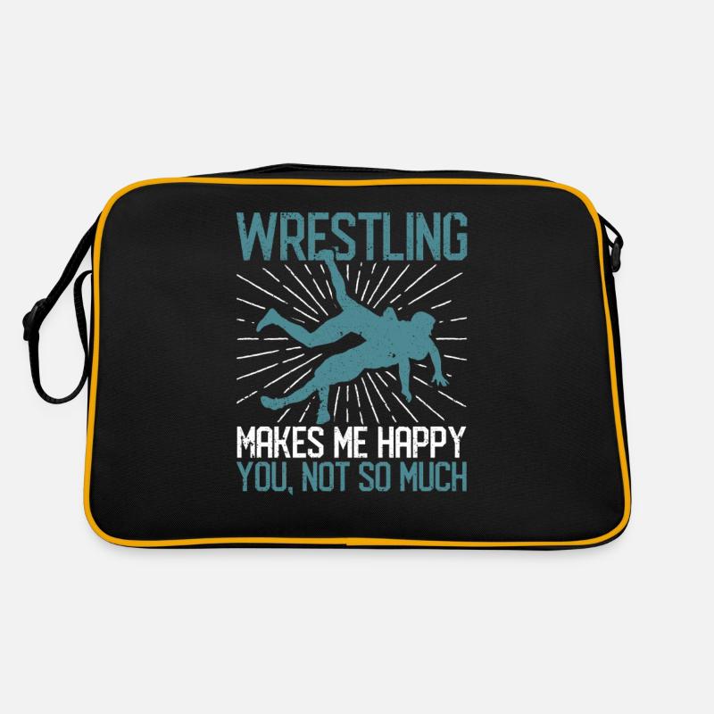 La lutte me rend heureuse Tu ne me fais pas tellement Sac Retro