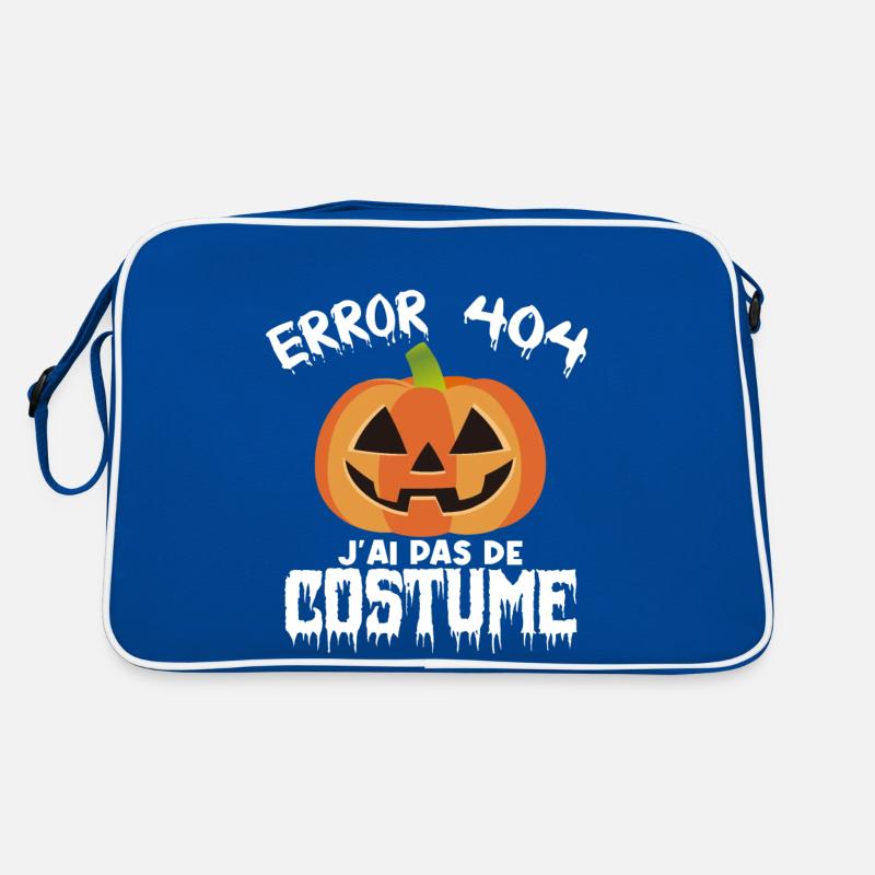 Halloween Error 404 Costume introuvable !! Sac Retro