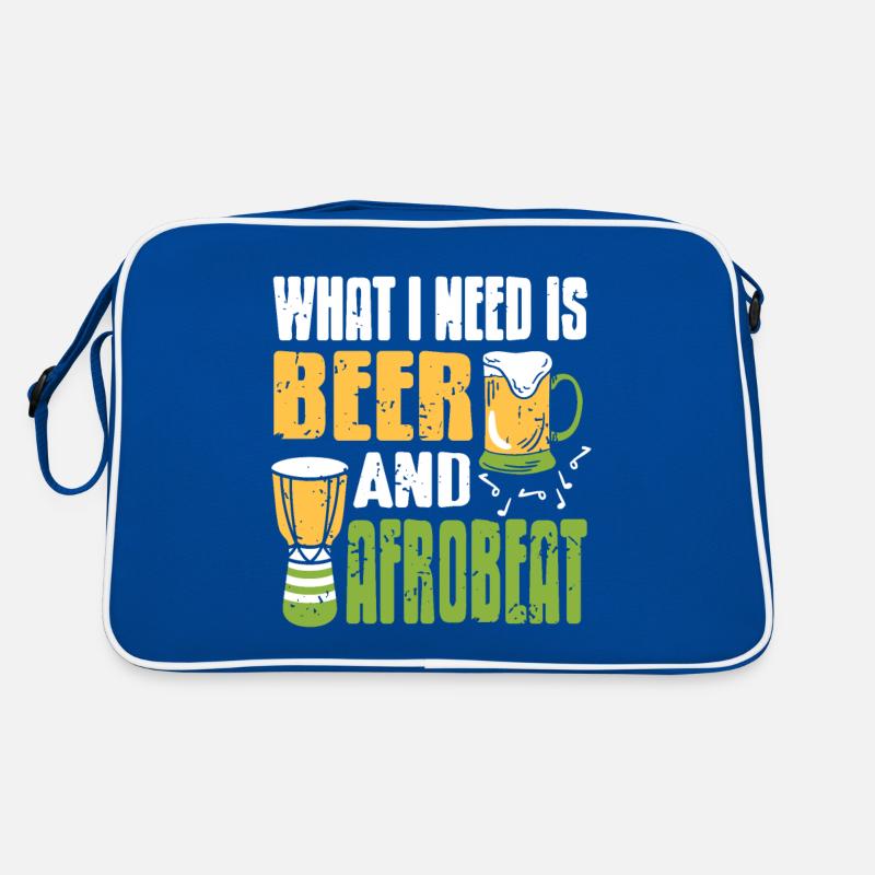 Ce dont j’ai besoin, c’est de bière et d’afrobeat retro vintage Sac Retro