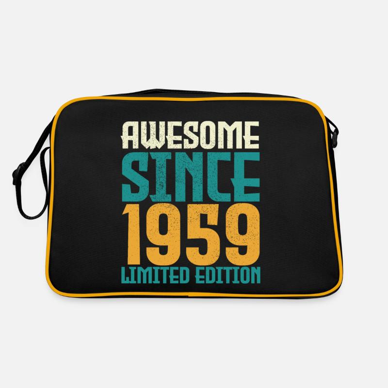 Awesome seit 1959 limitierte Auflage. Retro Tasche