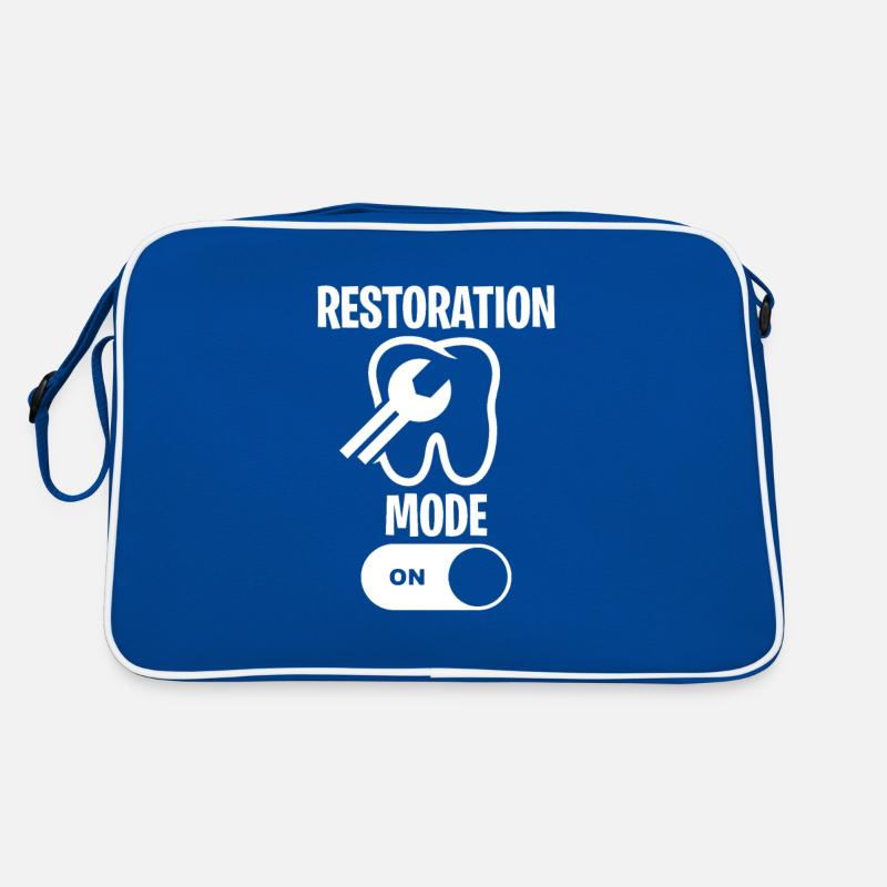 Dentallabor Techniker Zahntechniker Retro Tasche