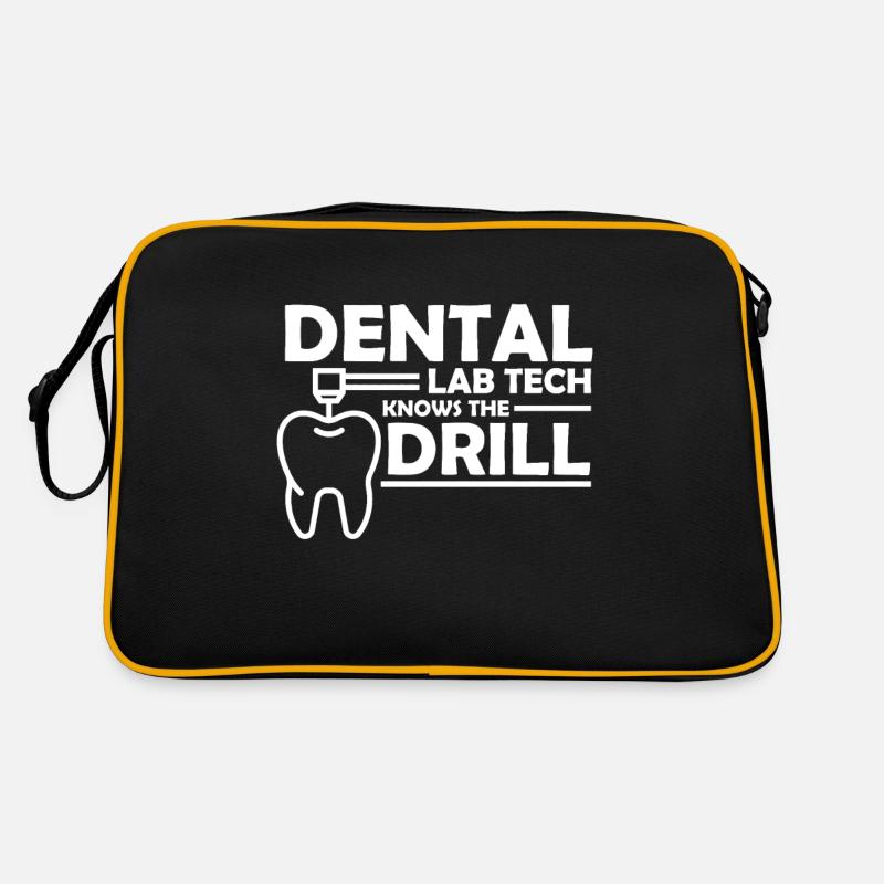 Dental Laboratory Technician Dental Technician Retro Bag