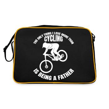 cyclisme vélo cyclisme VTT tour à vélo - Sac Retro - noir/or - Dos