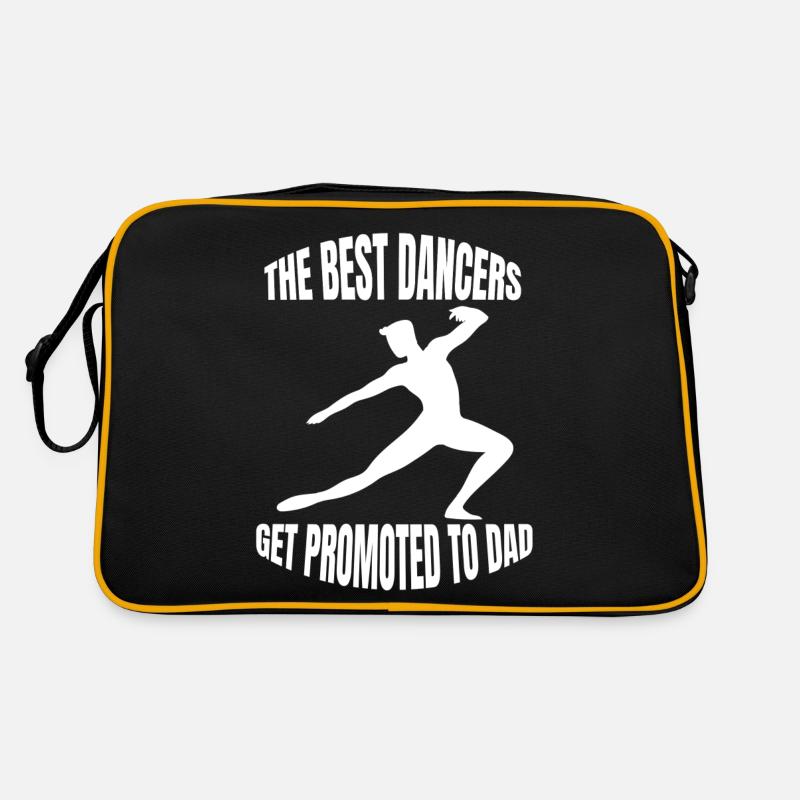 Dancer Papa Dancing Father Hobby Dance Sport Dad Retro Bag