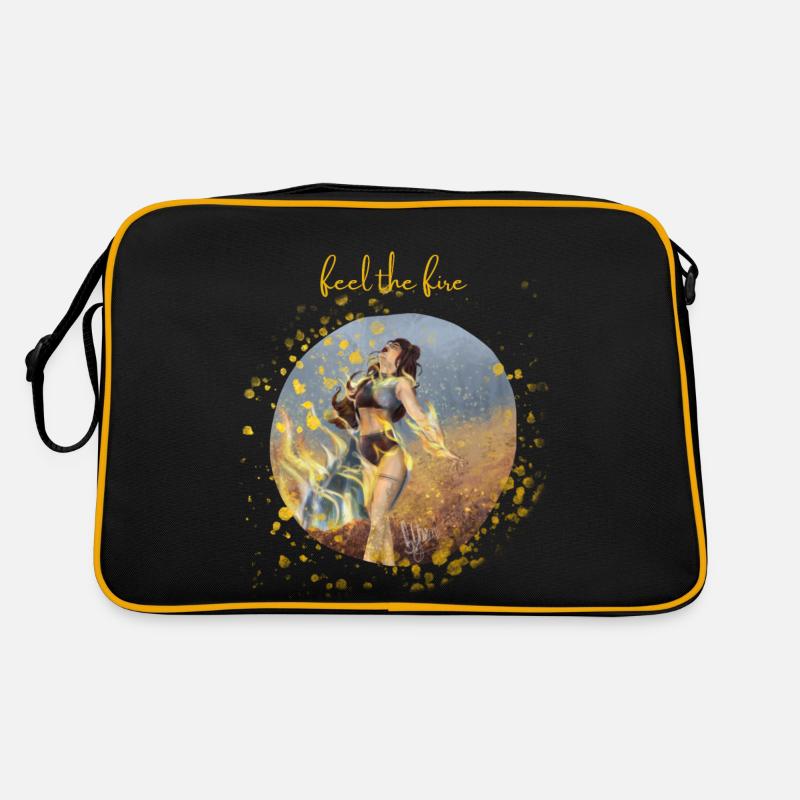 Feel the fire,phoenix Retro Bag