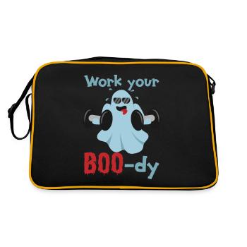 Funny Fitness Spirit - Travaillez votre corps - Boody - Sac Retro - noir/or - Dos