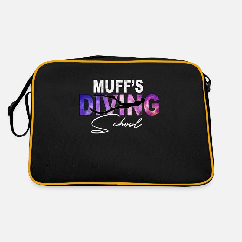 Muff's Tauchschule Retro Tasche