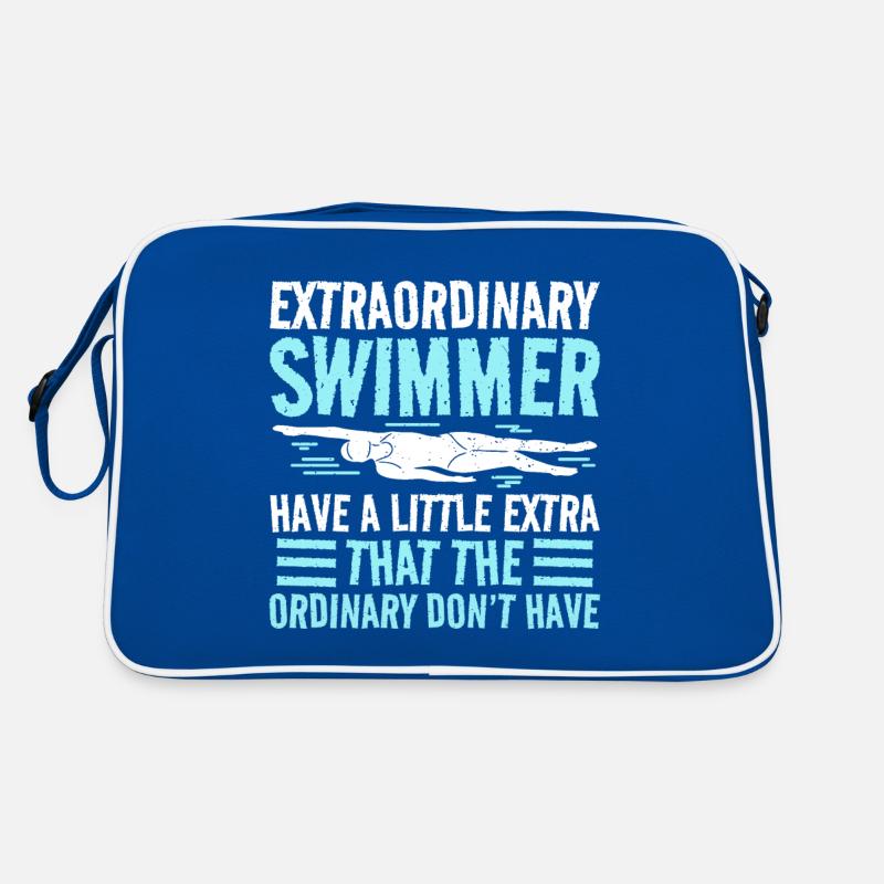 Schwimmen Schwimmer Schwimmteam Retro Tasche