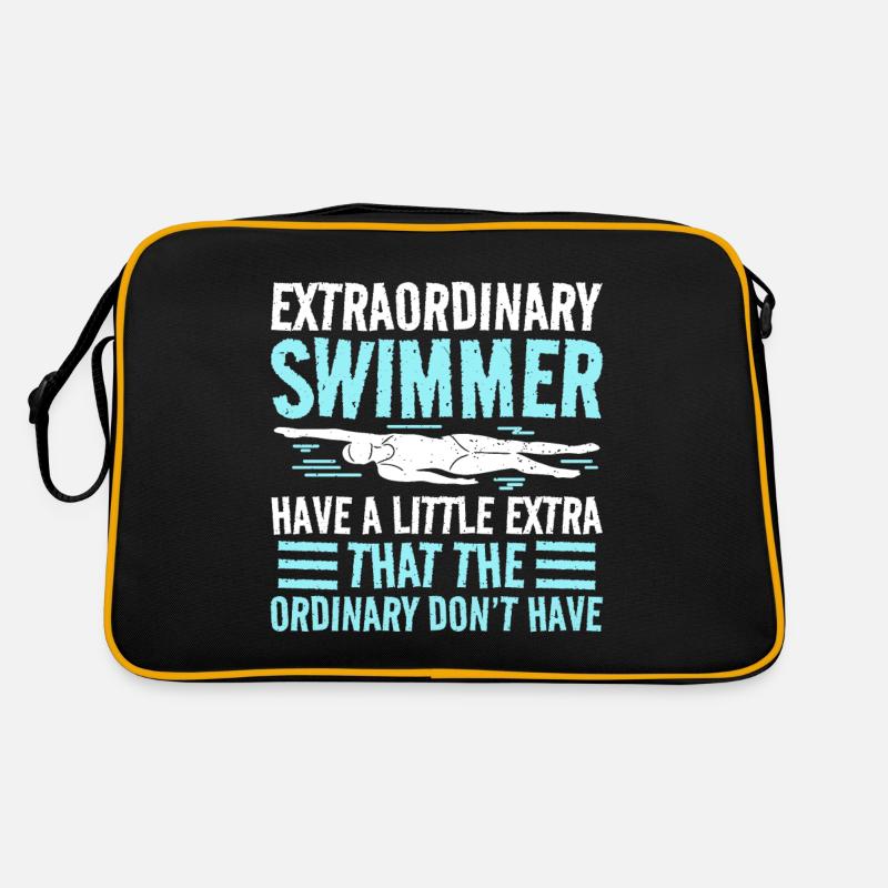 Équipe de natation nageuse Sac Retro