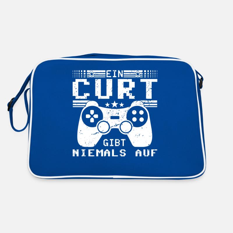 Curt Gaming Konsole PC Gamer Geschenk Retro Tasche