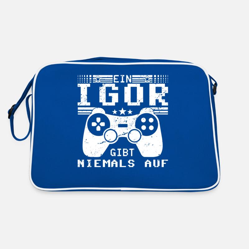 Igor Gaming Konsole PC Gamer Geschenk Retro Tasche