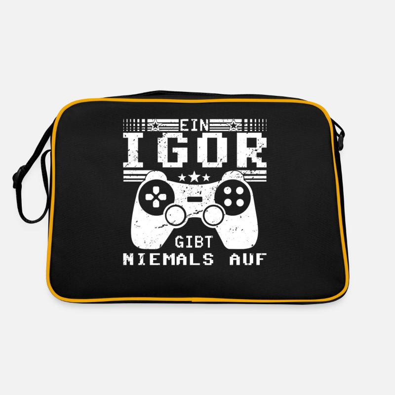 Igor Gaming Konsole PC Gamer Geschenk Retro Tasche