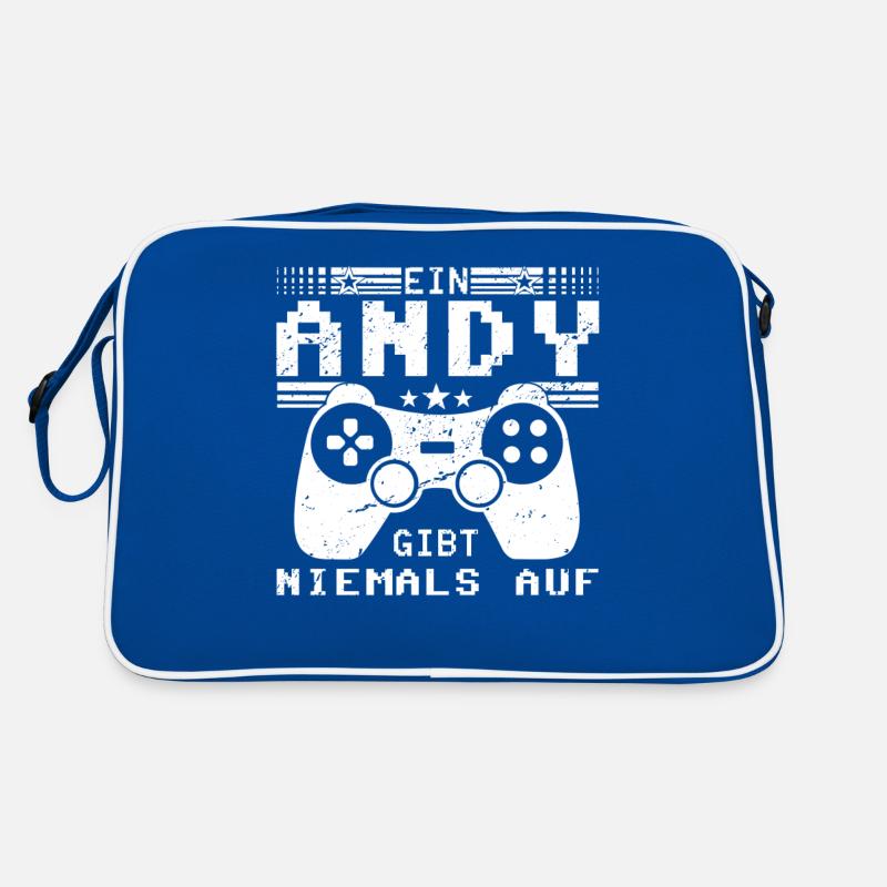 Andy Gaming Konsole PC Gamer Geschenk Retro Tasche