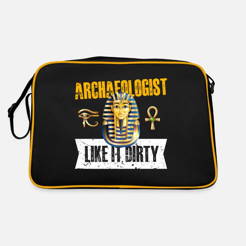 archaeologist like it dirty Design for a Retro Tasche