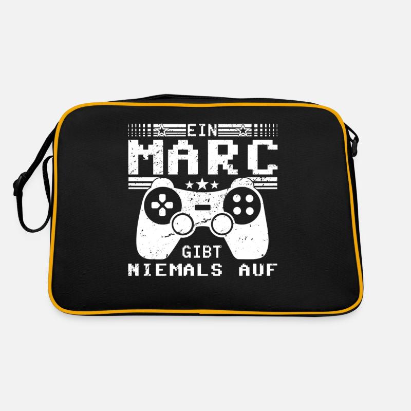 Marc Gaming Konsole PC Gamer Geschenk Retro Tasche