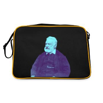 Victor Hugo - Écrivain romantique français - Sac Retro - noir/or - Dos