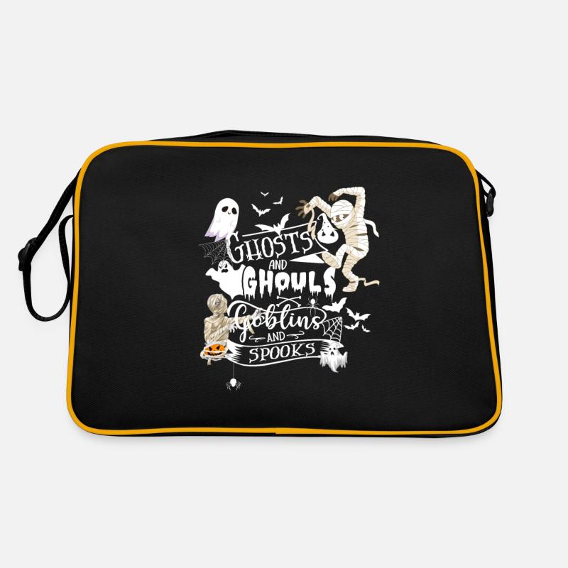 Ghosts Ghouls Goblins Spooks Halloween Retro Bag