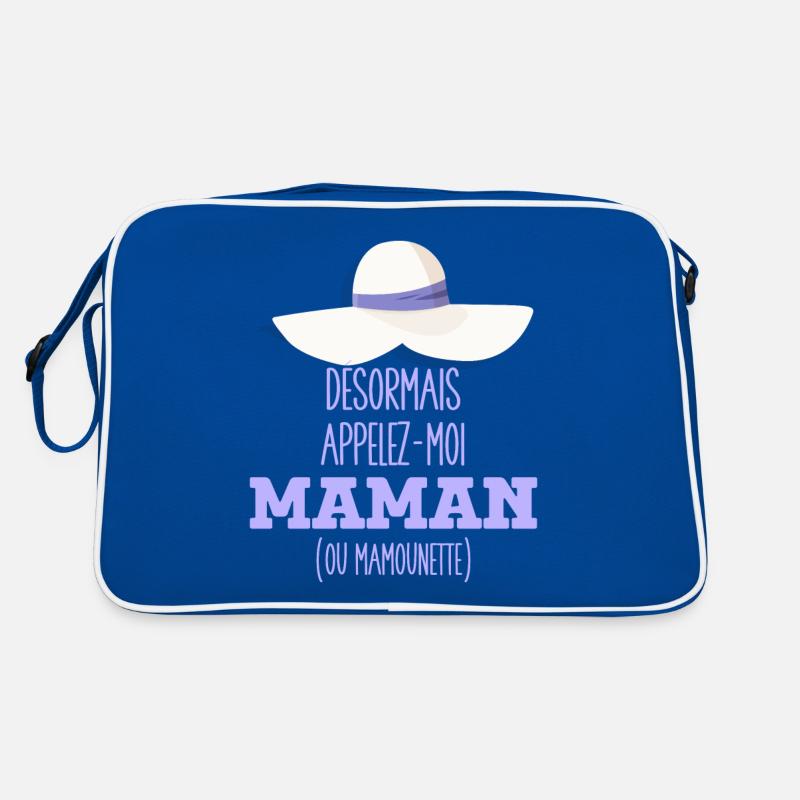 Appelez Moi Maman Idée Cadeau Annonce Grossesse Sac Retro