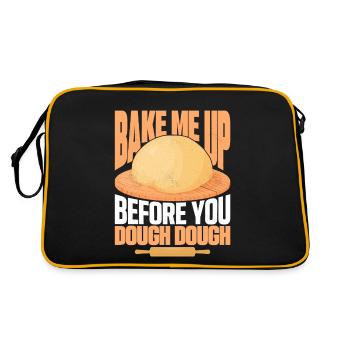 Bake Me Up Before You Dough Dough Cookie Pastry B - Retro Bag - black/gold - Back