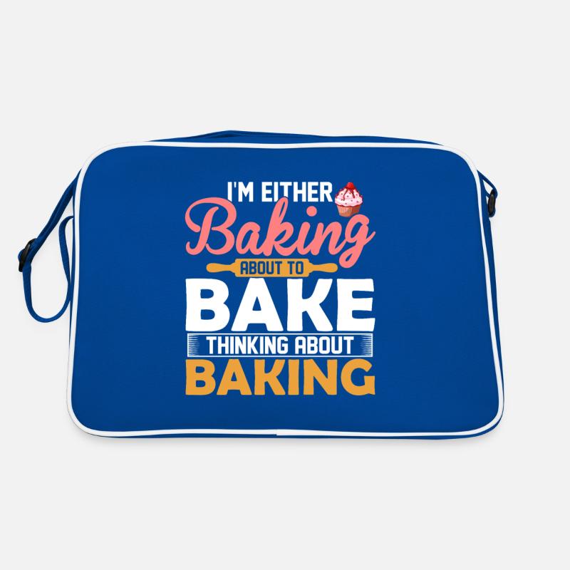 I'm Either Baking About To Bake Thinking About Bak Retro Tasche