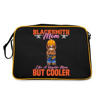 La mère forgeron aime une maman régulière mais plus cool - Sac Retro - noir/or - Dos