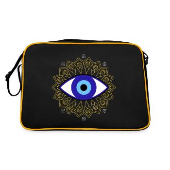 Ancient Egypt Souvenir Historical Egyptian - Retro Bag - black/gold - Back