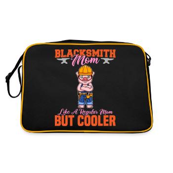 La mère forgeron aime une maman régulière mais plus cool - Sac Retro - noir/or - Dos