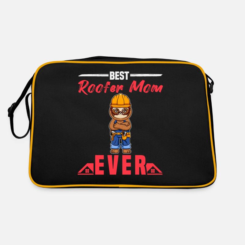 Meilleure maman couvreuse de tous les temps Artisanat de toiture Mère Sac Retro