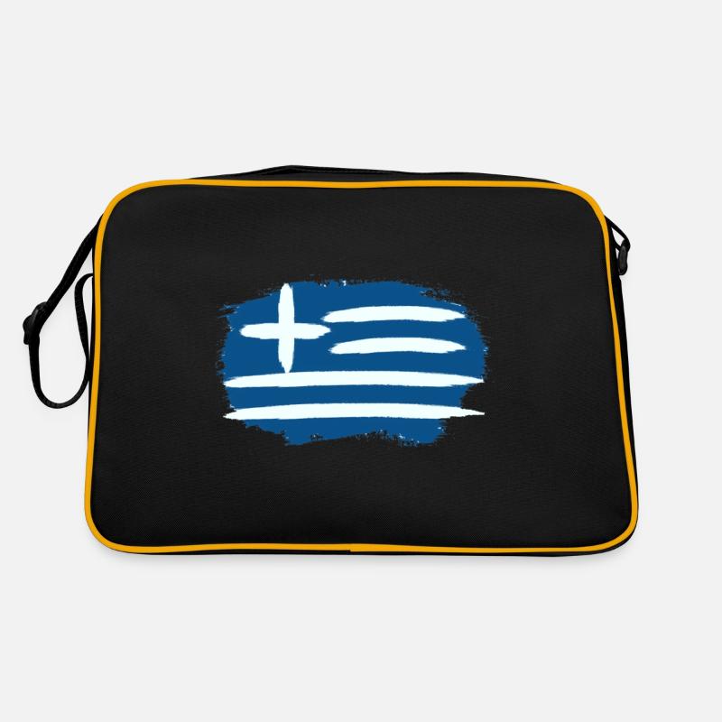 J'aime la Grèce (Grèce) Sac Retro