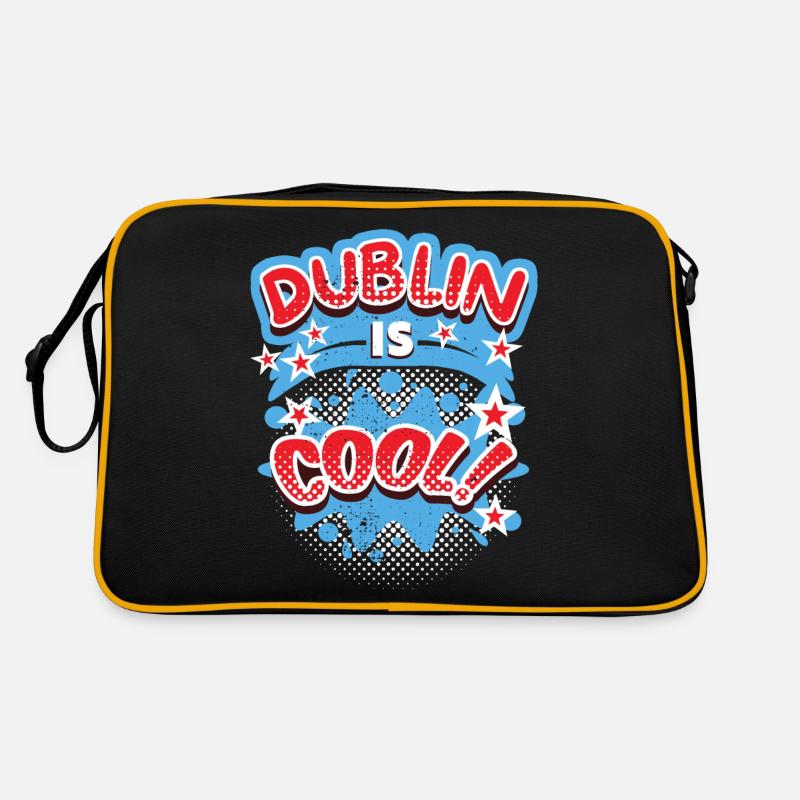 Dublin Dublin-Irland Irland, Spruch, Dublin-Design Retro Tasche