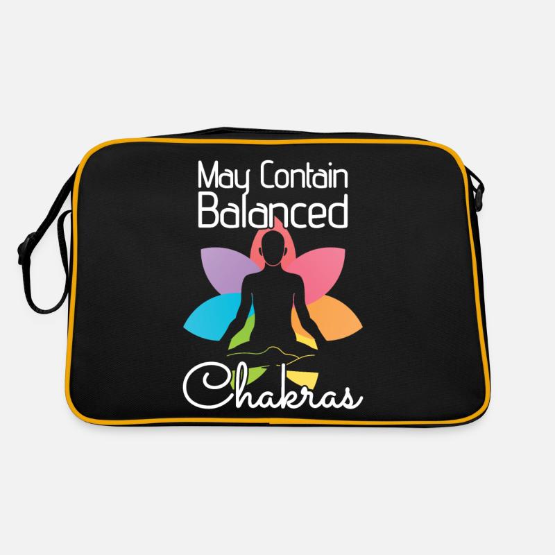May Contain Balanced Chakras Retro Bag