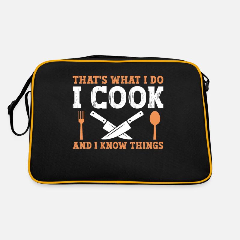That's what I do, I cook, and I know Retro Bag