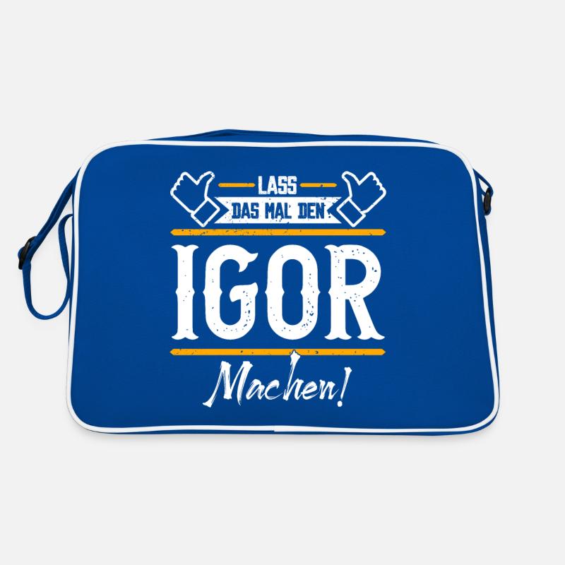 Igor Geschenkidee Geschenk Geburtstag Retro Tasche