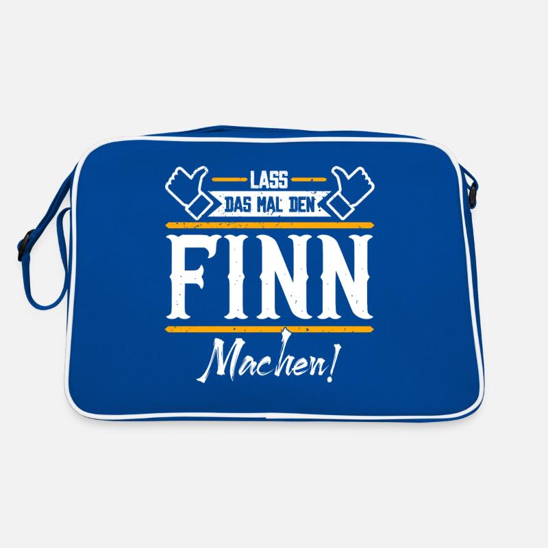 Finn Geschenkidee Geschenk Geburtstag Retro Tasche