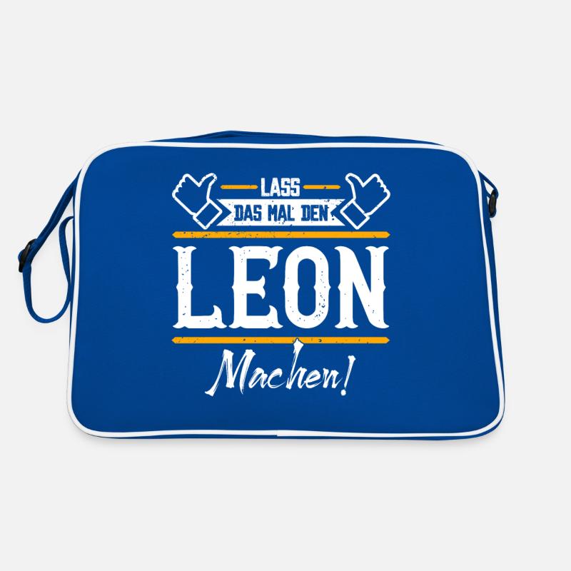 Leon Geschenkidee Geschenk Geburtstag Retro Tasche