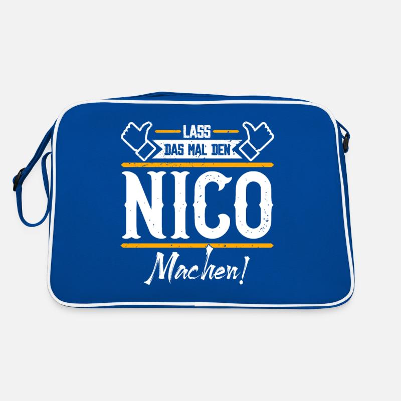 Nico Geschenkidee Geschenk Geburtstag Retro Tasche