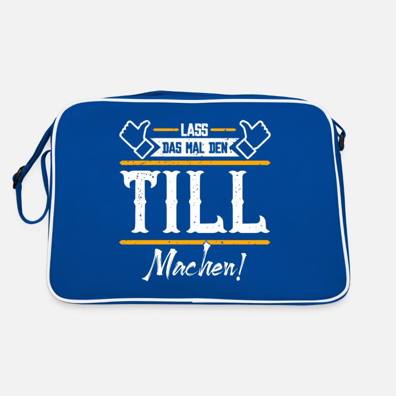 Till Geschenkidee Geschenk Geburtstag Retro Tasche