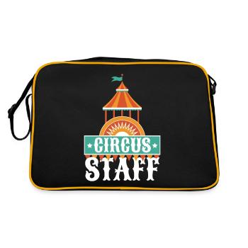 Circus Staff - Retro Bag - black/gold - Back
