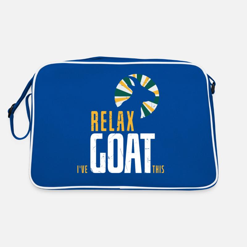 Relax Ive Goat This Retro Bag