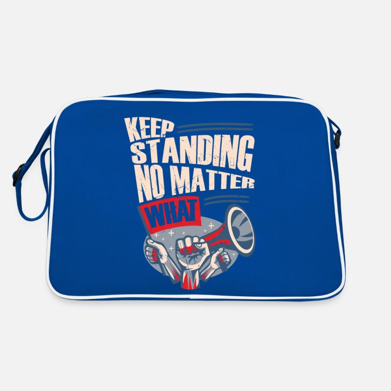 Keep Standing No Matters What Revolution Retro Bag